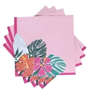 Tropical Luau "Hello Summer" Luncheon Paper Napkins 18ct