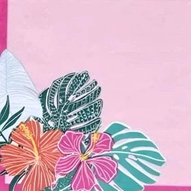 Tropical Luau "Hello Summer" Luncheon Paper Napkins 18ct