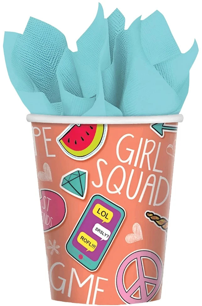 Selfie Celebration Paper Cups 8ct