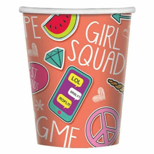 Selfie Celebration Paper Cups 8ct