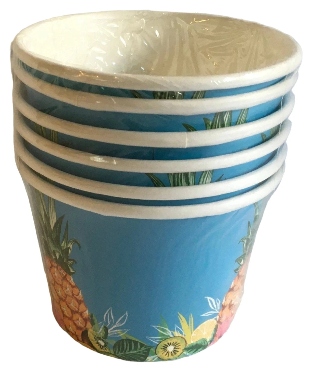 Tropical Luau "Tough but Sweet" Paper Treat Cups 6ct