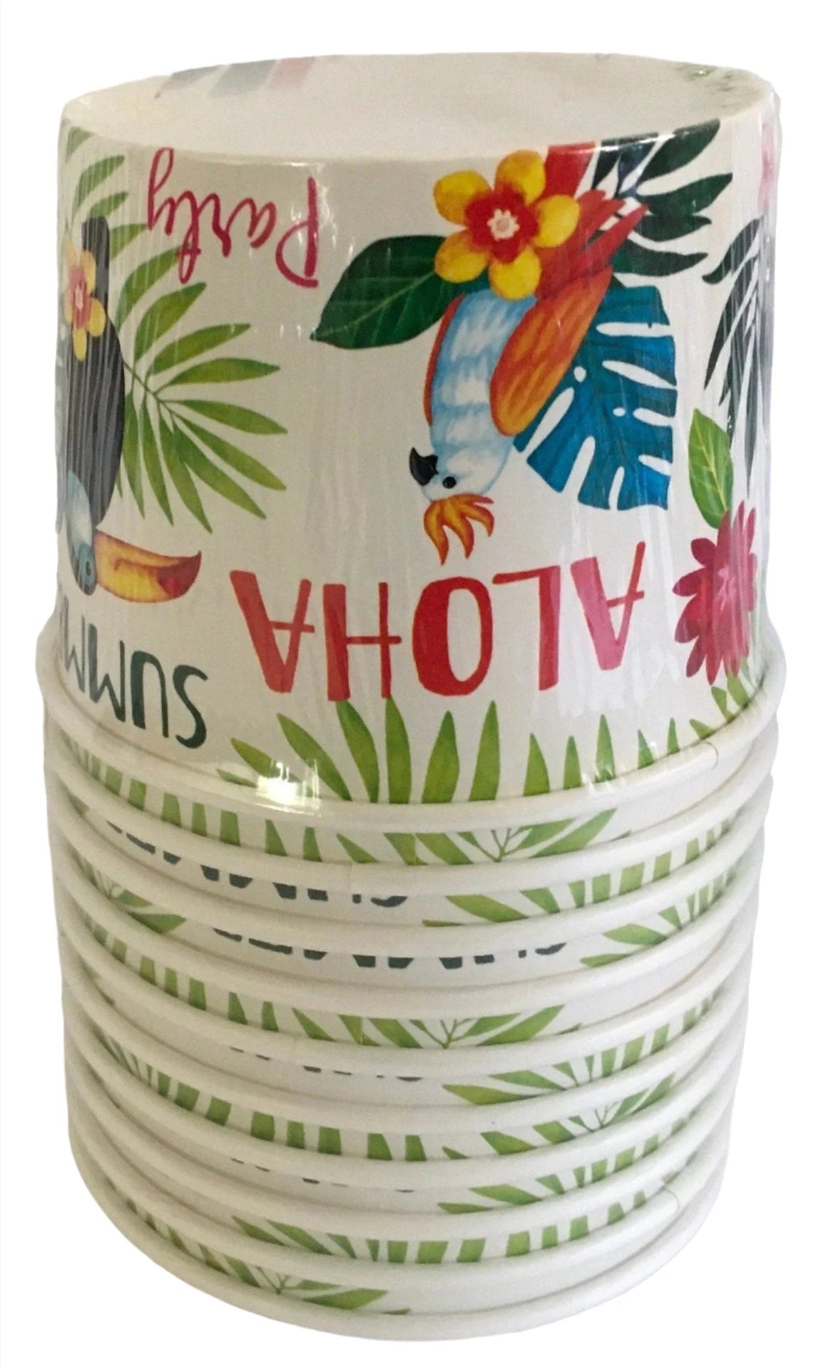 Let's Party "Tropical Luau" Paper Treat Cups 10ct