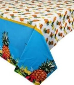 Tropical Luau ''Tough but Sweet'' Plastic Table Cover