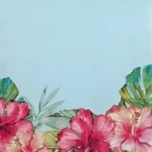 Tropical Luau "Tropical Flowers" Luncheon Paper Napkins 18ct