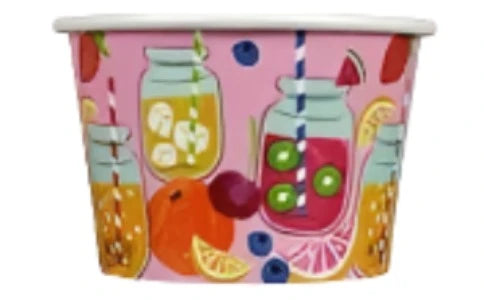 Sweet Summer "Fruits & Jars" Paper Treat Cups 6ct