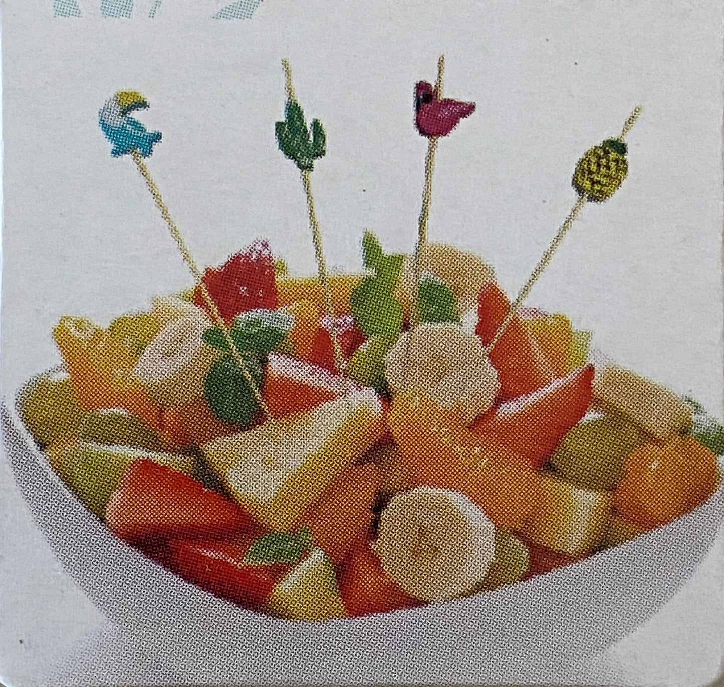 Let’s Flamingle "Pineapple" Wood Sticks Cocktail/Cupcake/Food Picks 16ct