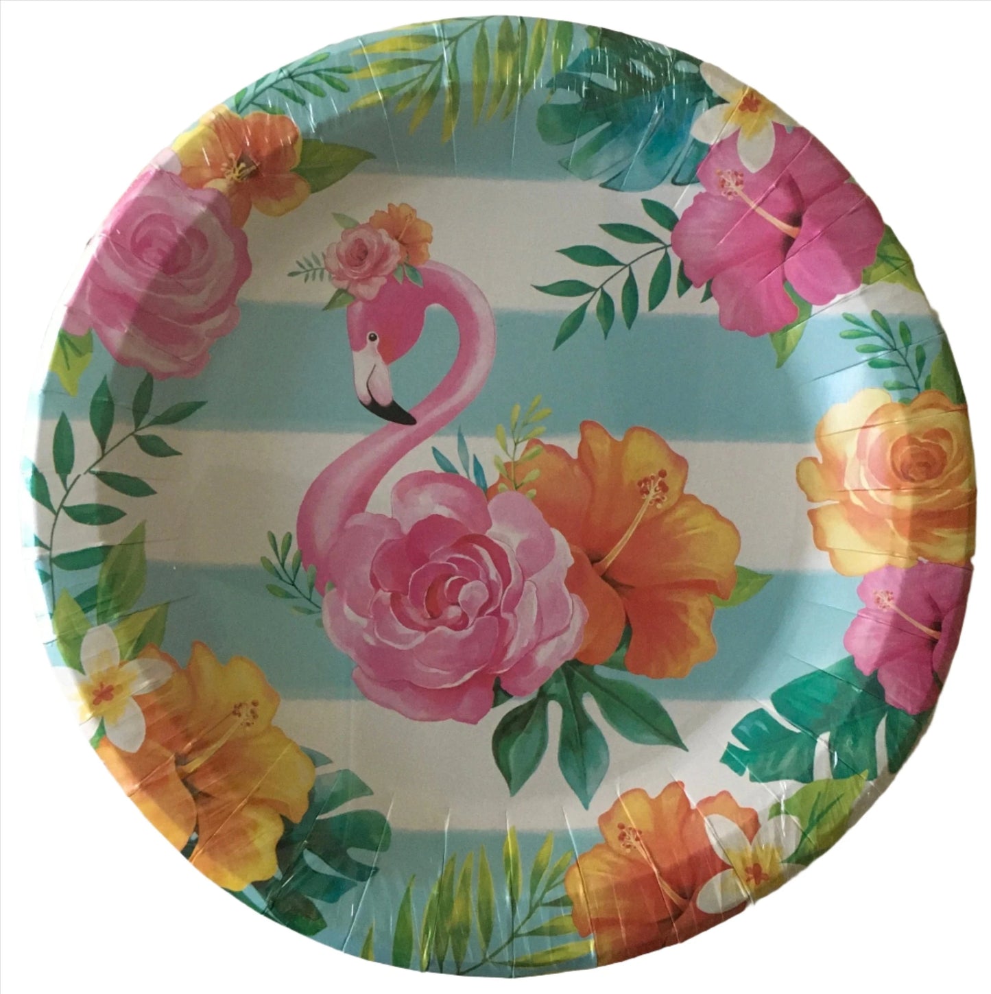 Let's Flamingle Lunch Paper Plates 10ct