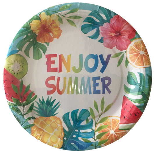 Sweet Summer Dessert Paper Plates 12ct