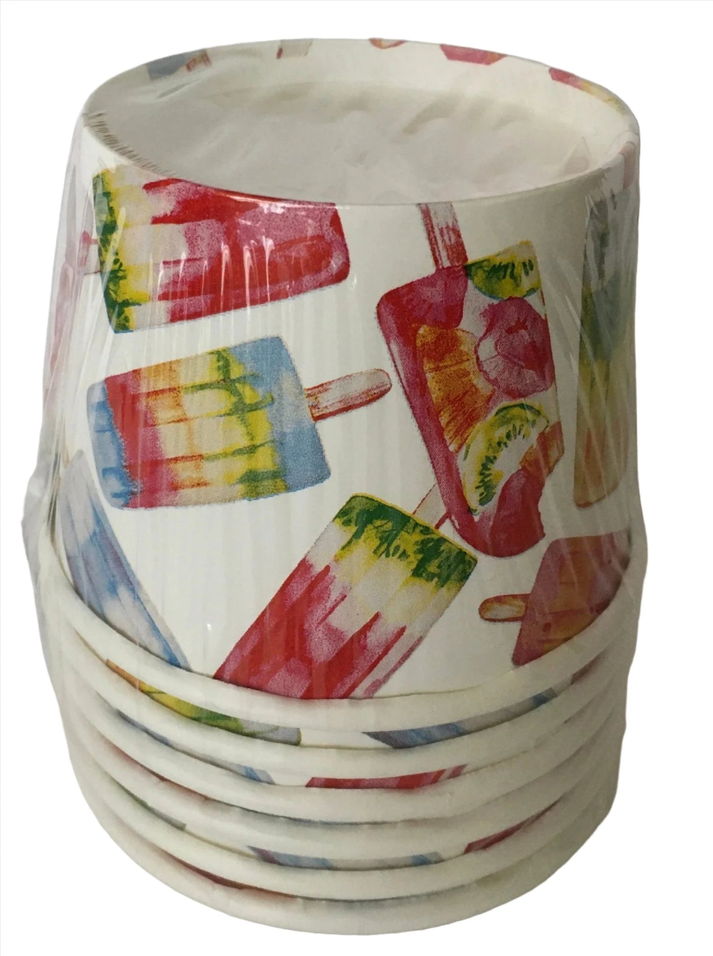 Sweet Summer "Ice Pop" Paper Treat Cups 6ct