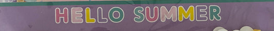 Hello Summer ‘’HELLO SUMMER'' Twine Party Banner 5ft