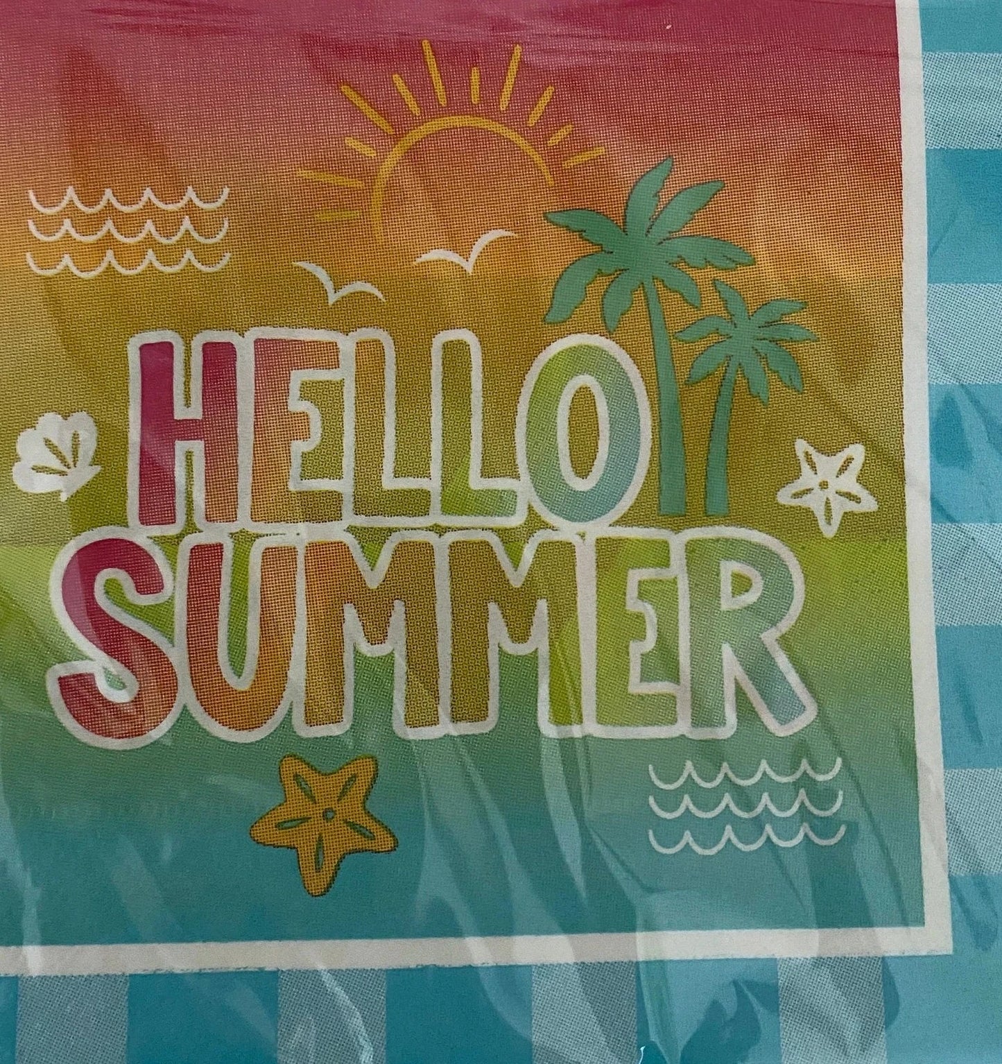 Hello Summer Beverage Paper Napkins 20ct