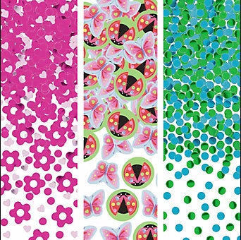 Garden Girl Confetti Value Pack (3 types)