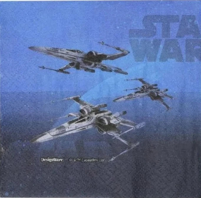 Star Wars 7 The Force Awakens Beverage Paper Napkins 16ct