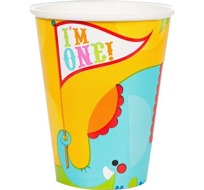 Fisher Price Circus Paper Cups 8ct